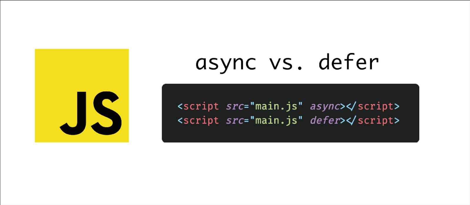 async and defer attribute in the script tag?