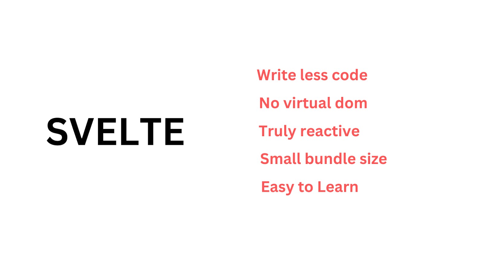 Svelte  - Why you should consider it for your next project ?