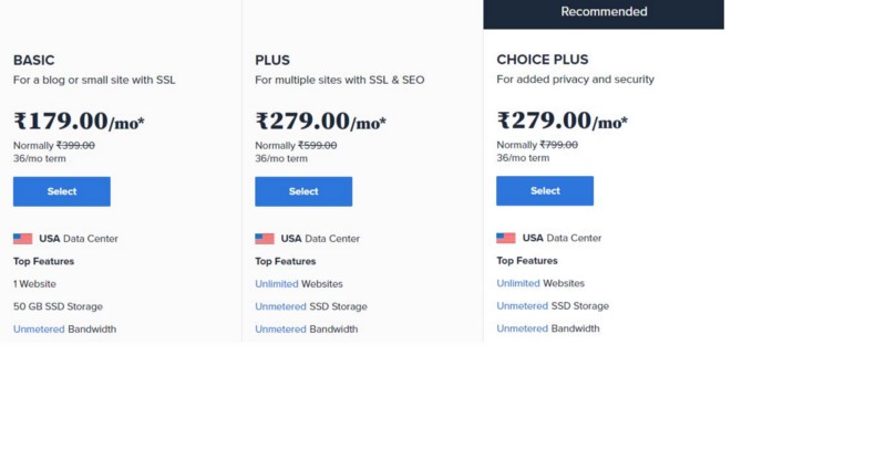 BlueHost WordPress hosting