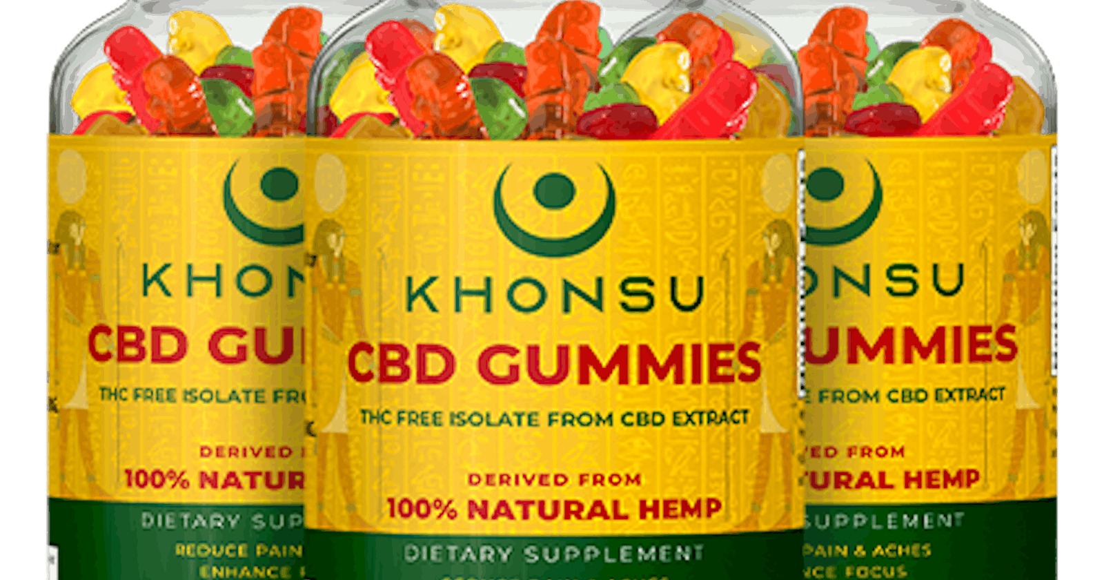 Khonsu Formula CBD Gummies Reviews *TRIPLE FILTRATION TECHNOLOGY* Work Or Hoax?