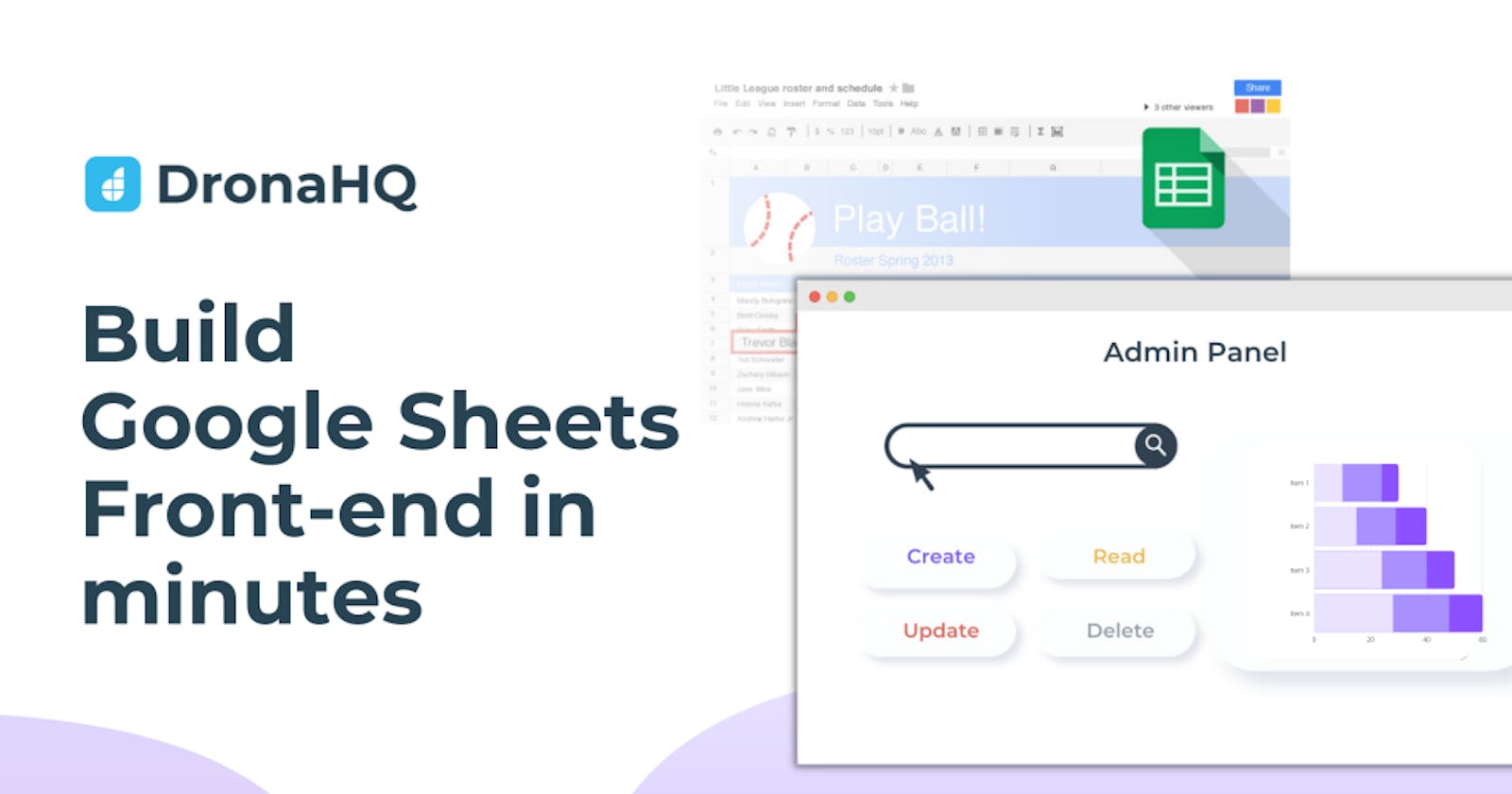 Build apps on top of your google sheets databases