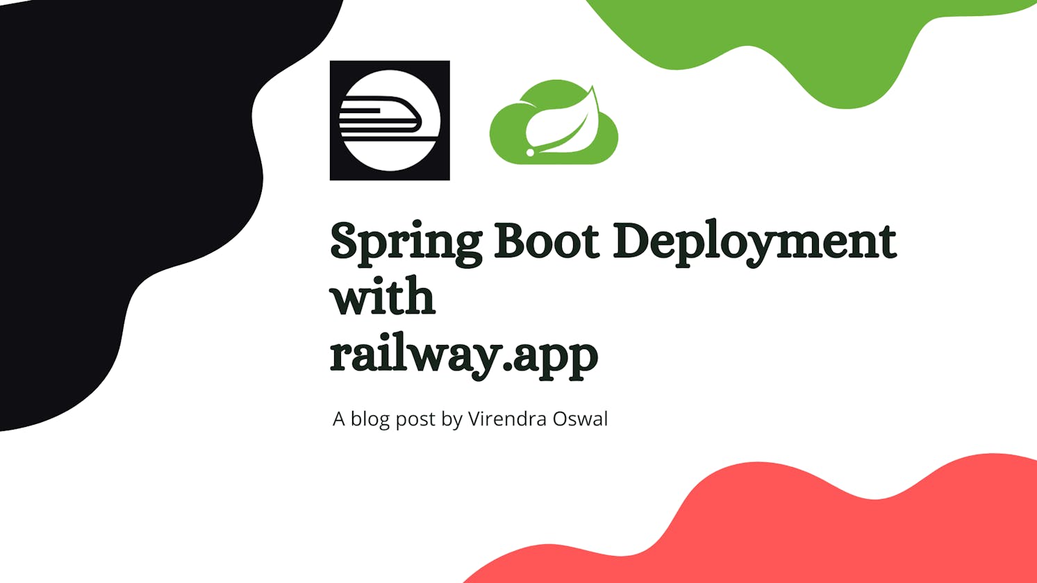 Deploy Spring Boot Application with Ease Using Railway.app