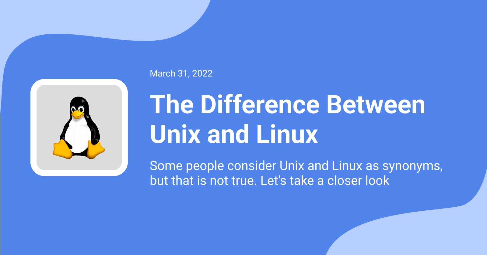 The Difference Between Unix and Linux