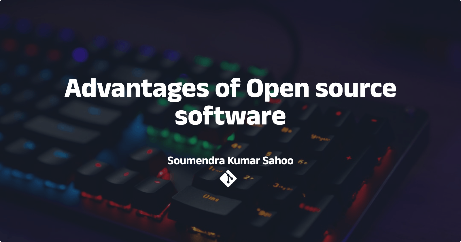 Advantages of Open source software