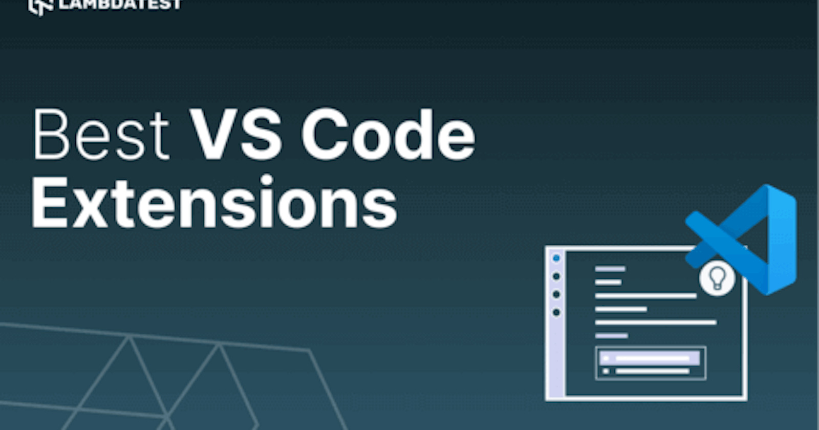20 Best VS Code Extensions For 2023