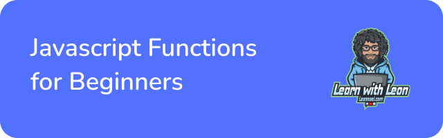 14.Javascript Functions for Beginners