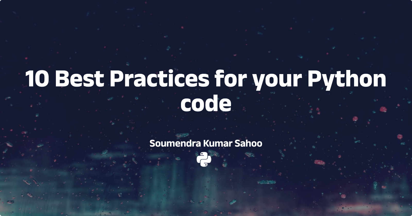 Python Code Best Practices