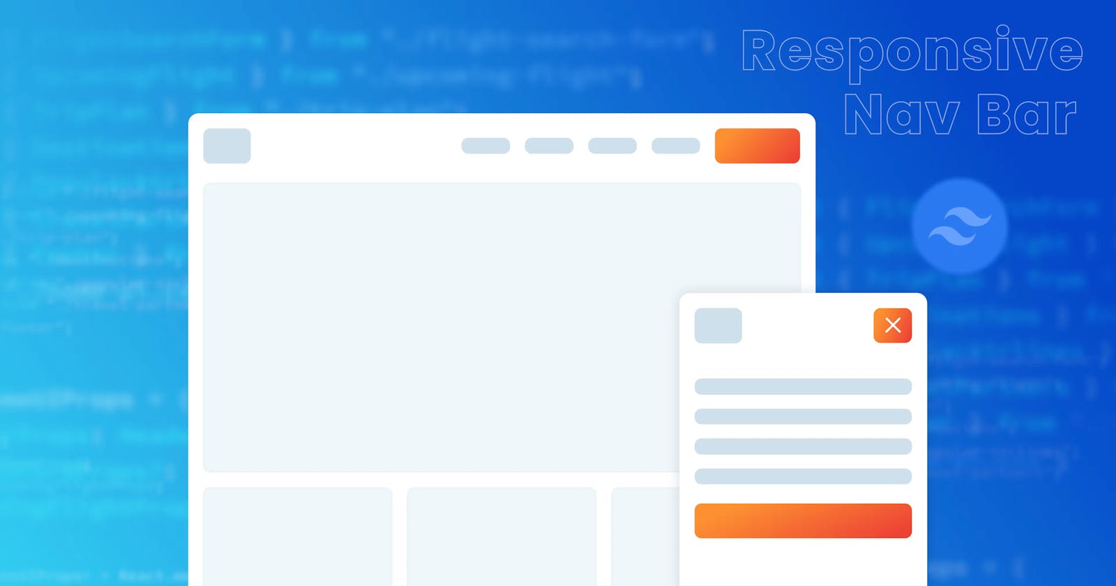 How to Create a Responsive Navigation Bar With TailwindCSS