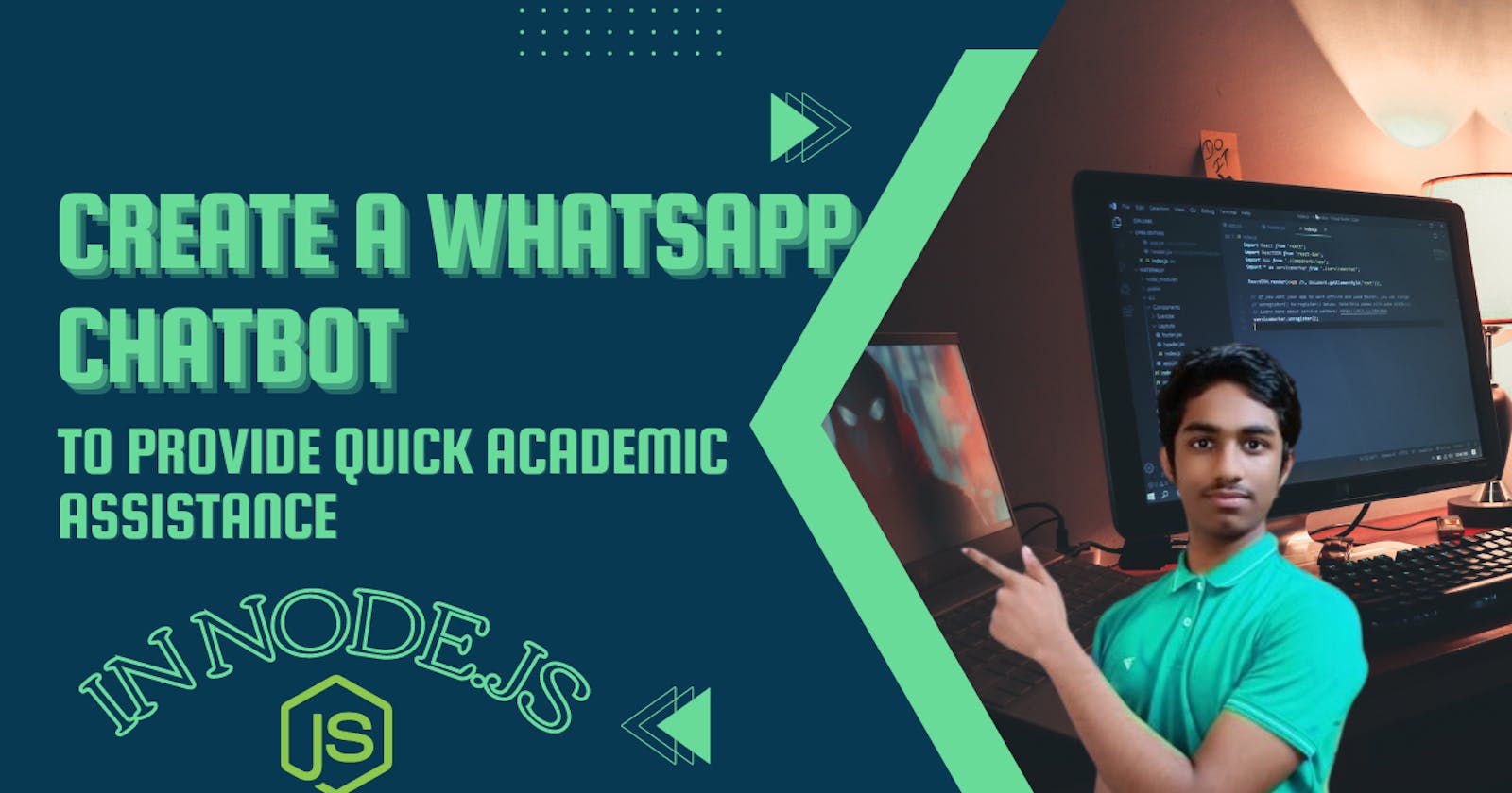 How to Create a WhatsApp Chatbot in Node.js to Provide Quick Academic Assistance