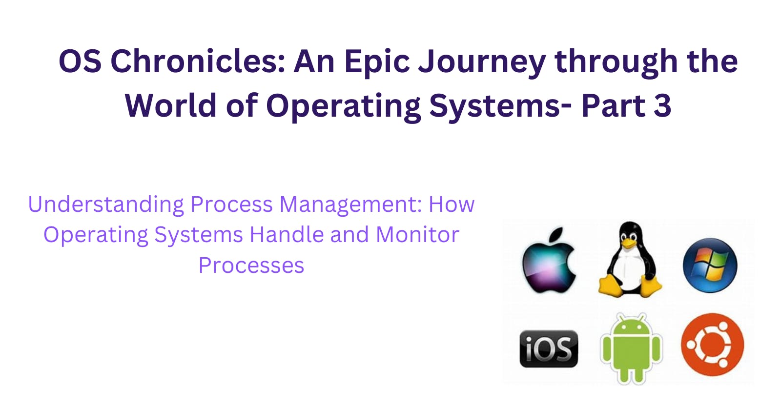 Understanding Process Management: How Operating Systems Handle and Monitor Processes