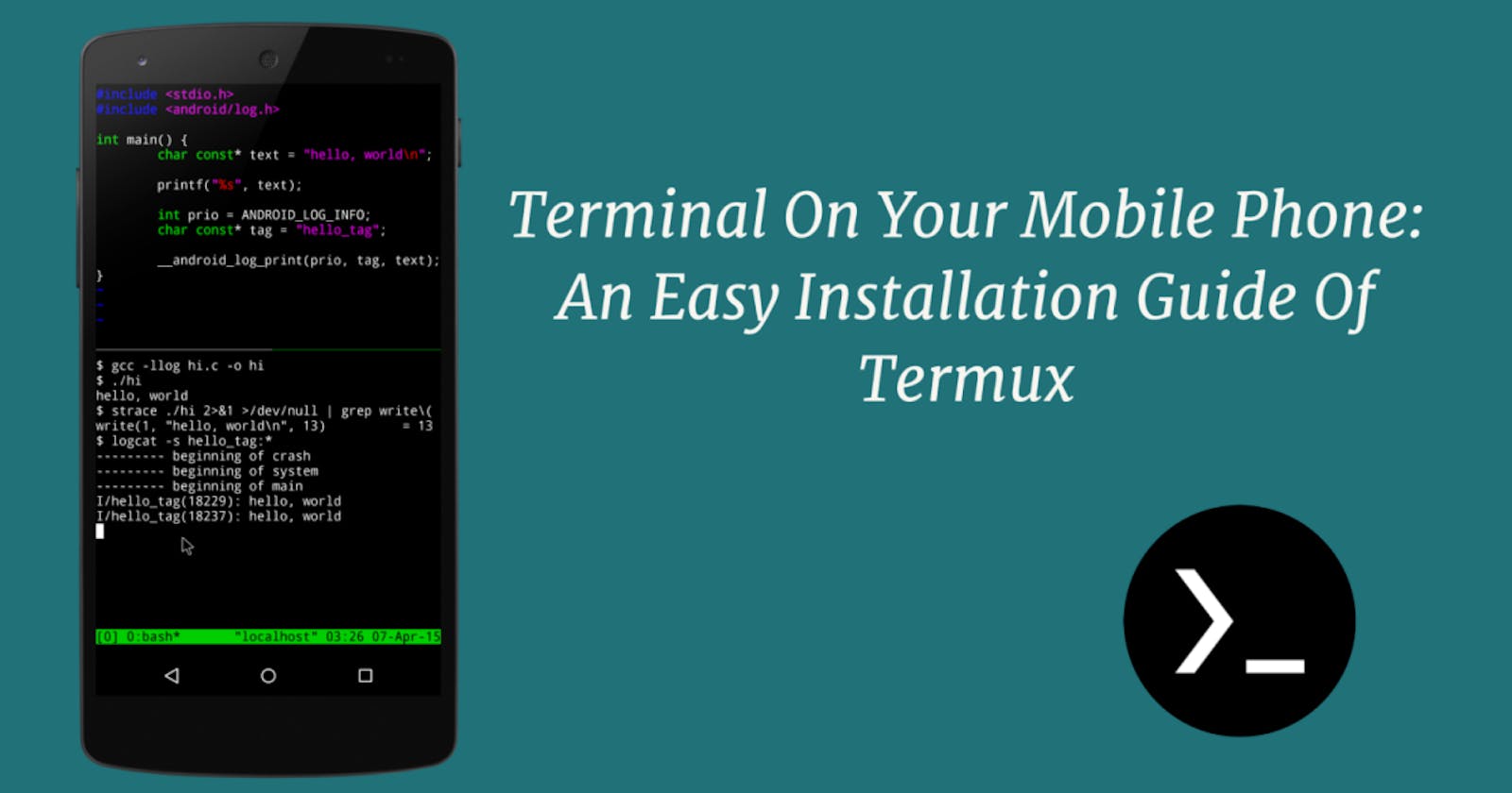 Unlock the Power Of The Terminal  On Your Mobile Phone with Termux: An Easy Step-by-Step Installation Guide