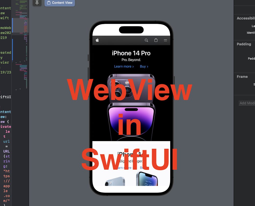 Embed a Webpage in SwiftUI