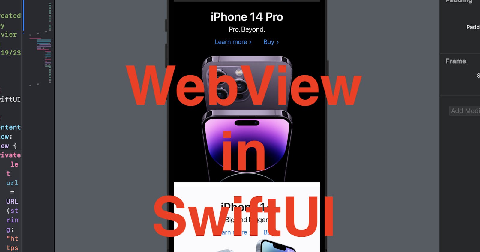 Embed a Webpage in SwiftUI