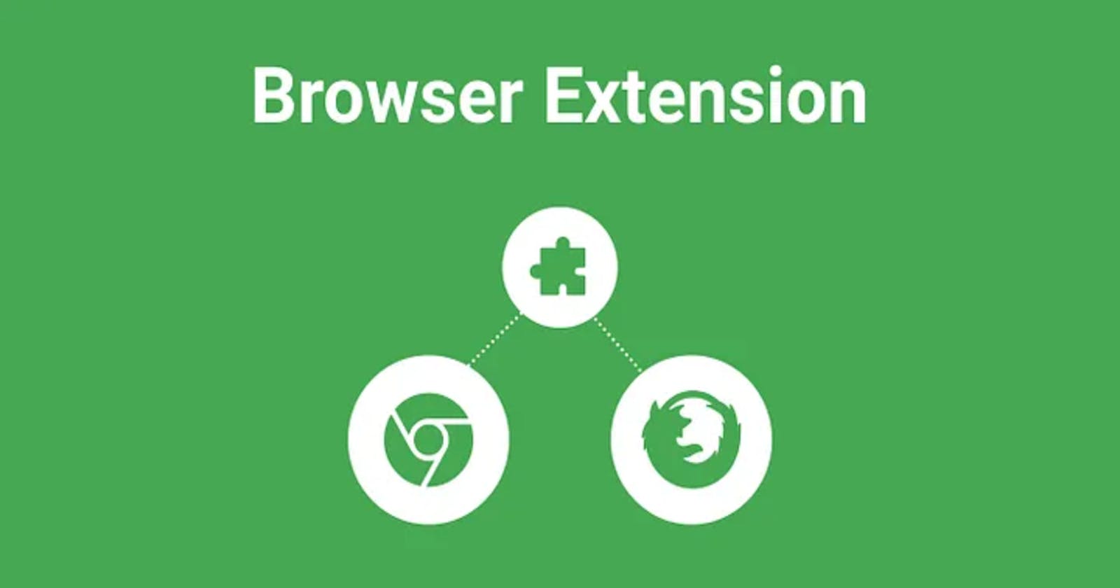 Creating Your Own Browser Extension: A Beginner's Guide