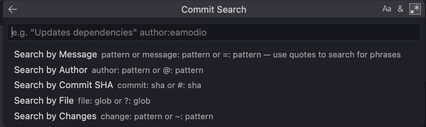 Commit Search