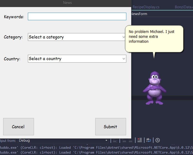 Create your own Bonzi Buddy? Let's use the Double Agent API to