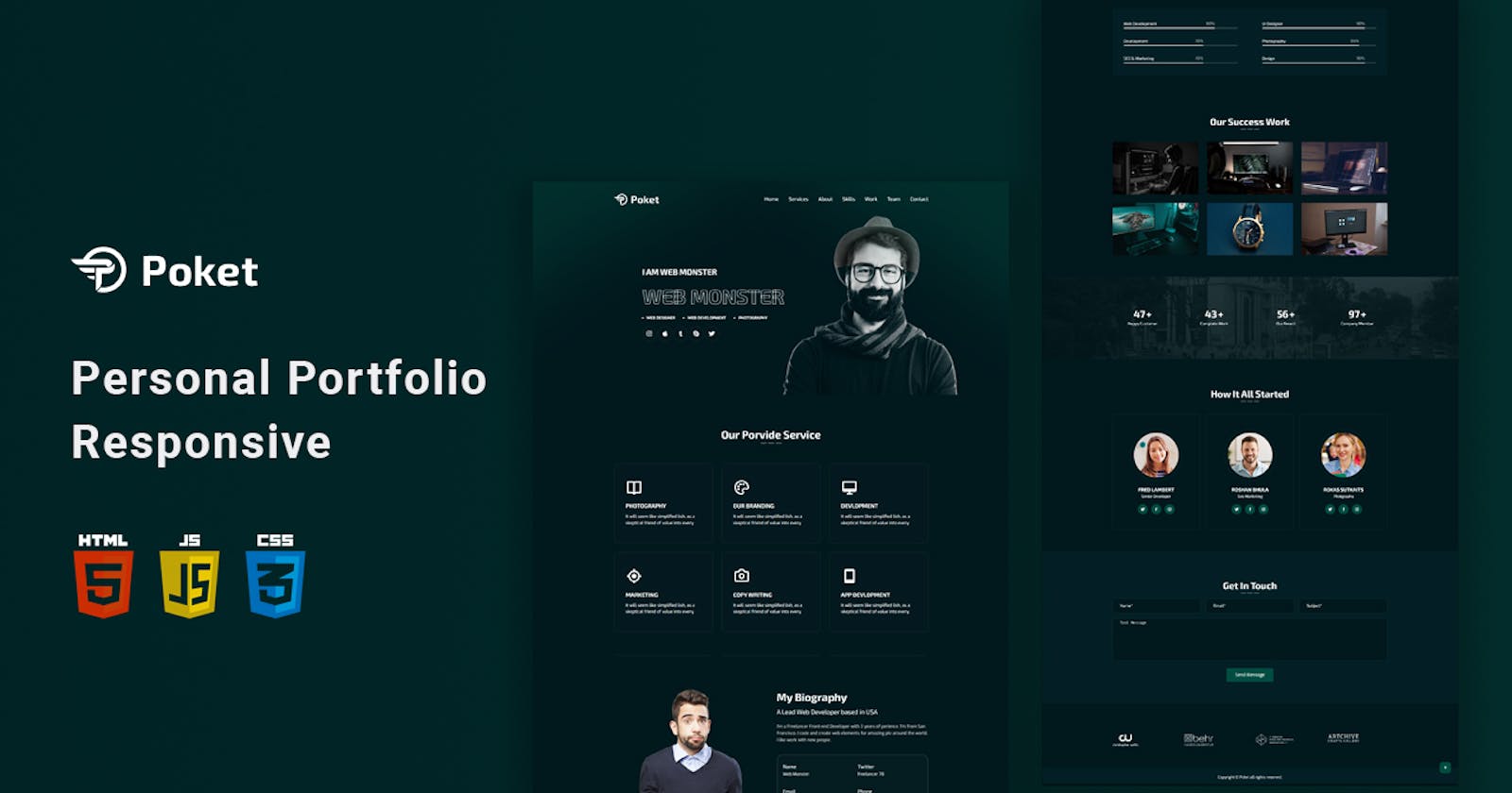 💼 Building a Personal Portfolio Website from Scratch with HTML, CSS,