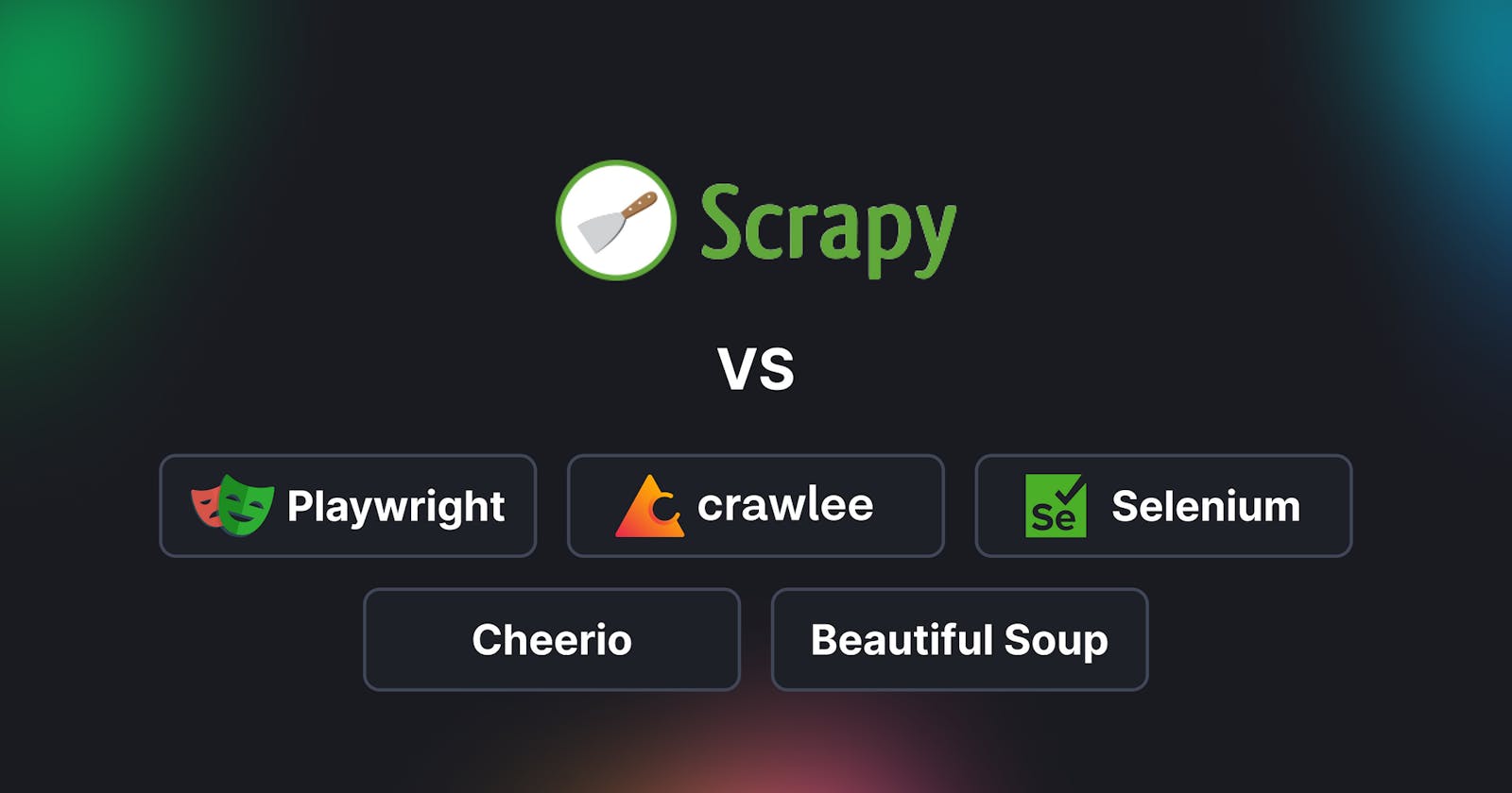 Alternatives to Scrapy for web scraping in 2023