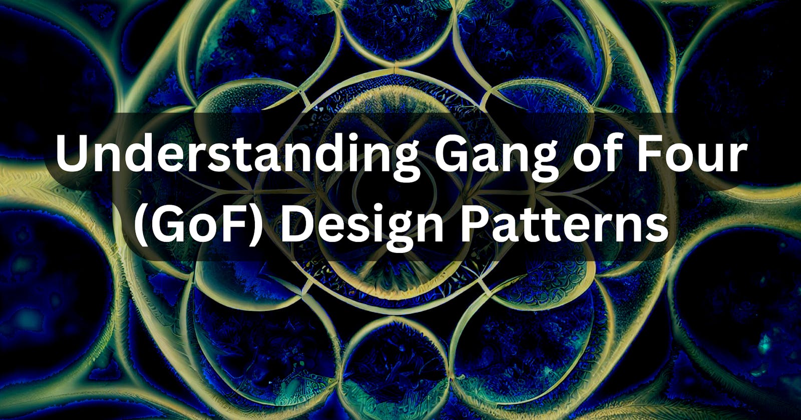 Understanding the 23 Gang of Four (GoF) design patterns