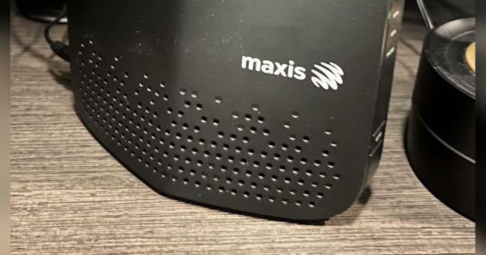 About Maxis WiFi 6 Router