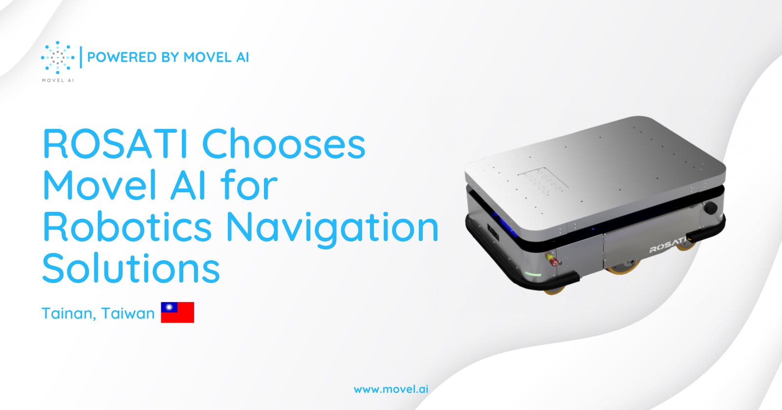 ROSATI Chooses Movel AI for Robotics Navigation Solutions