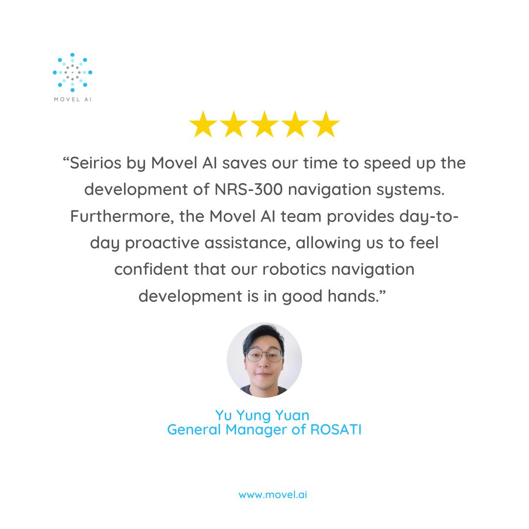 Powered by Movel AI, testimony from Yu Yung Yuan - General Manager of Rosati Taiwan
