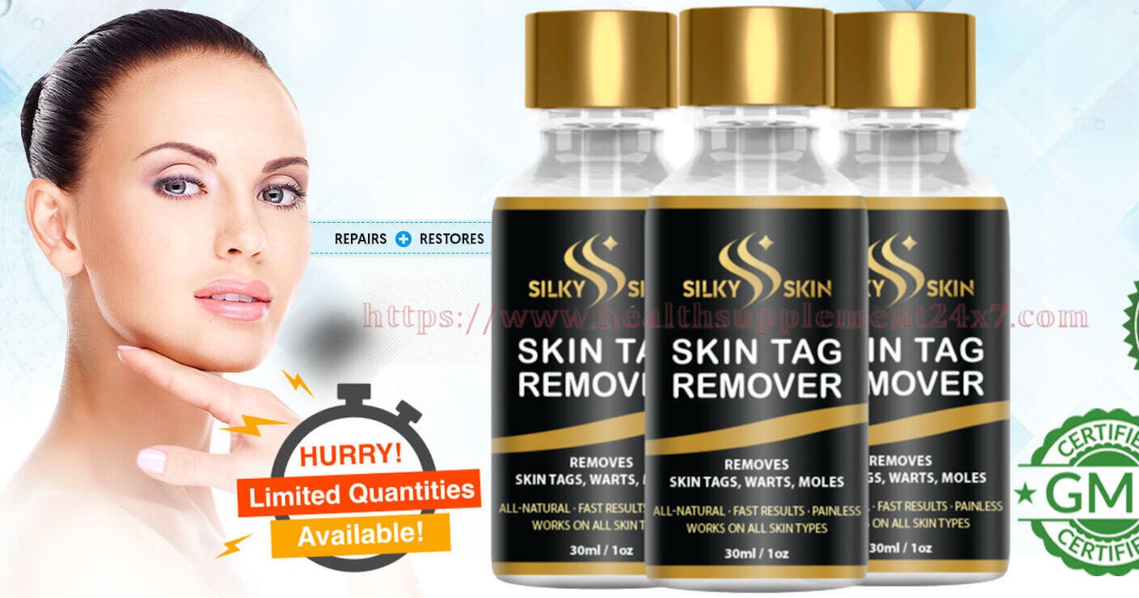 Silky Skin Tag Remover {USA Flash Sale} Remove Tags Dark Moles | Light Moles | Big Warts | No Marks No Scars[WORK OR HOAX]