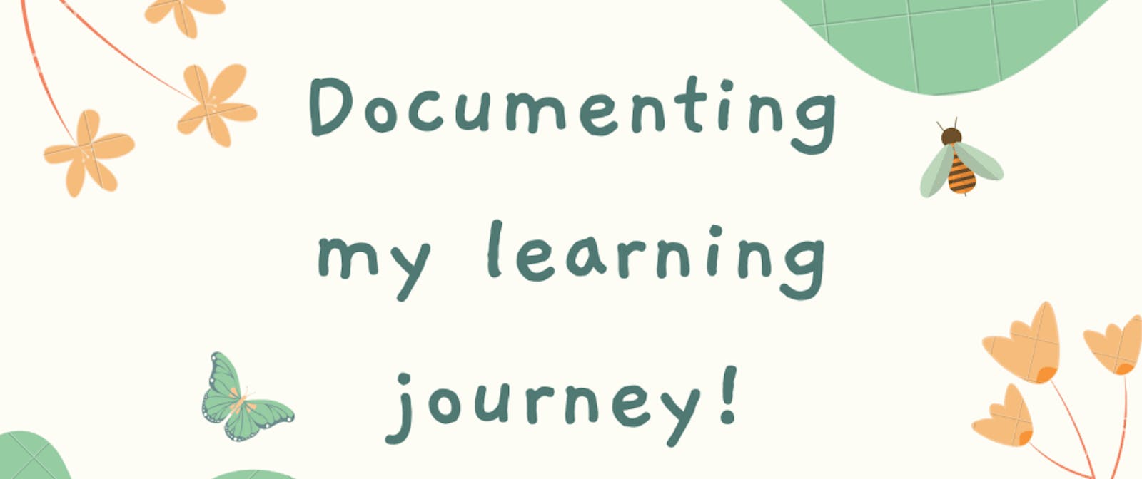 Documenting My Learning Journey