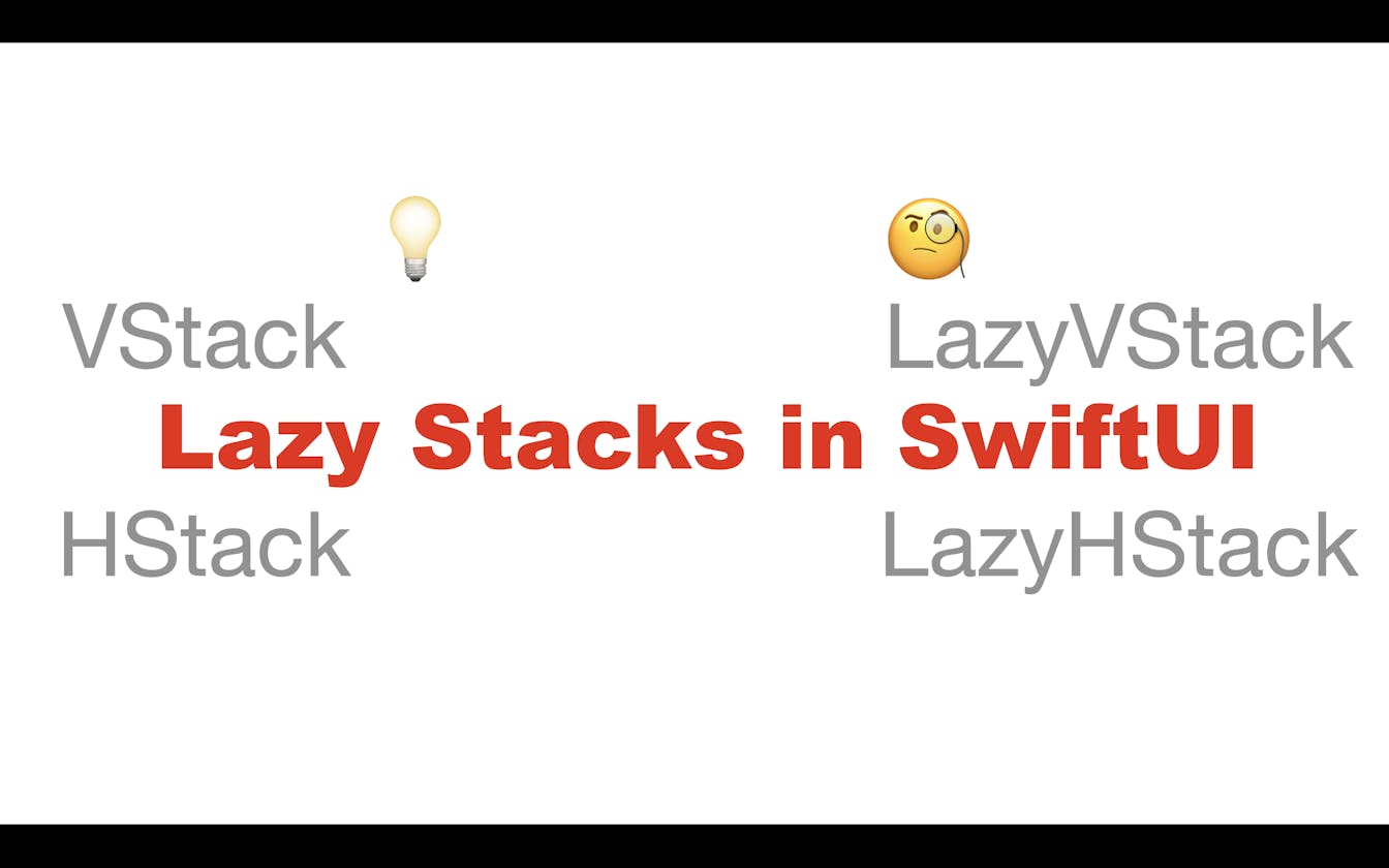 Lazy Stacks in SwiftUI