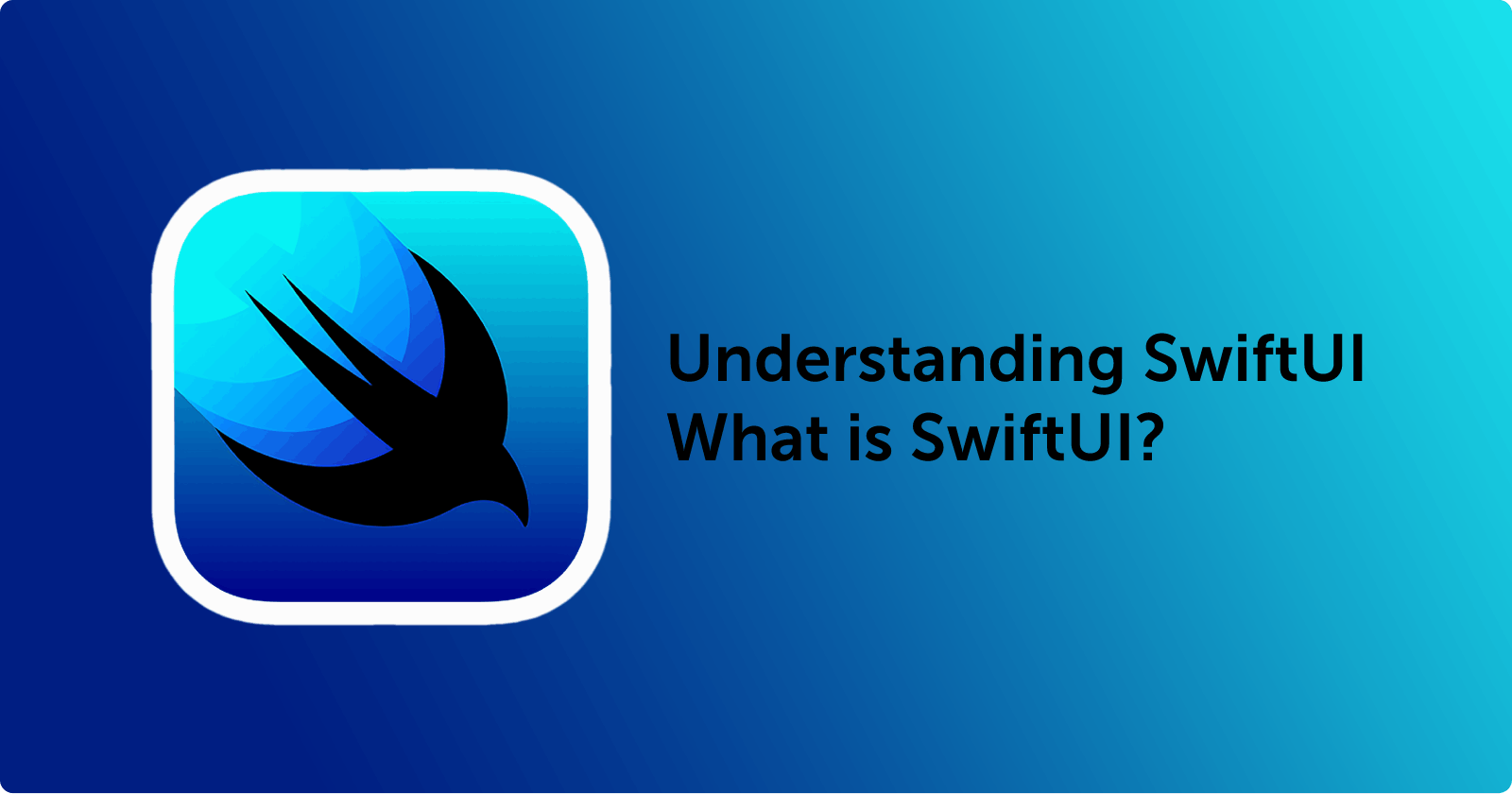 Understanding SwiftUI - What is SwiftUI? 🧐