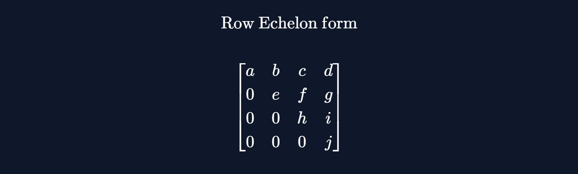 Gaussian Reduction