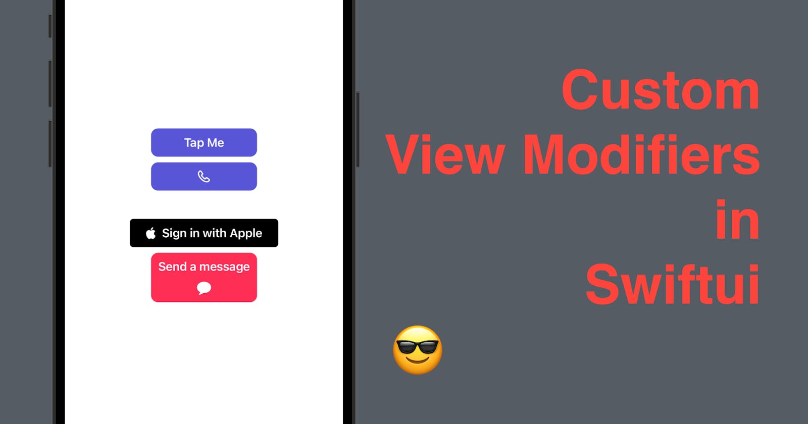 Custom View Modifiers in SwiftUI