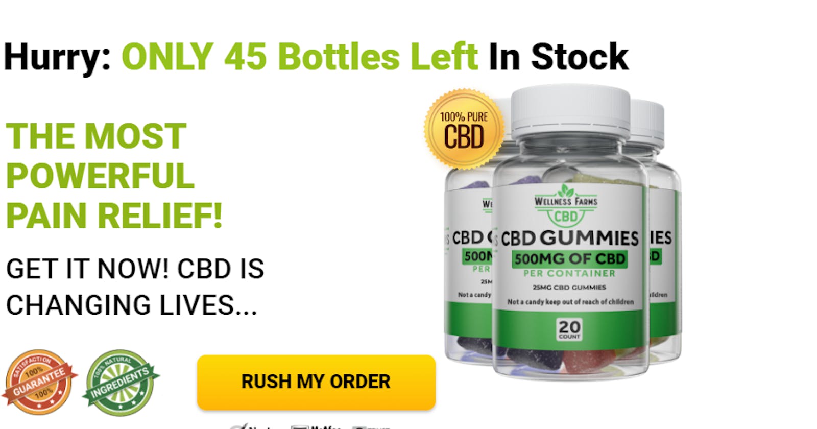 Wellness Farms CBD Gummies : (Exposed 2023) Scam Or Legit, Against Pain Relief & Where To Buy?