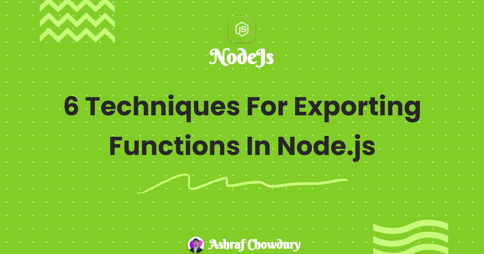 6 Techniques for Exporting Functions in Node.js