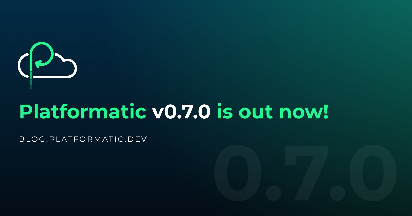 Platformatic v0.7.0 - An old/new dashboard for Platformatic DB