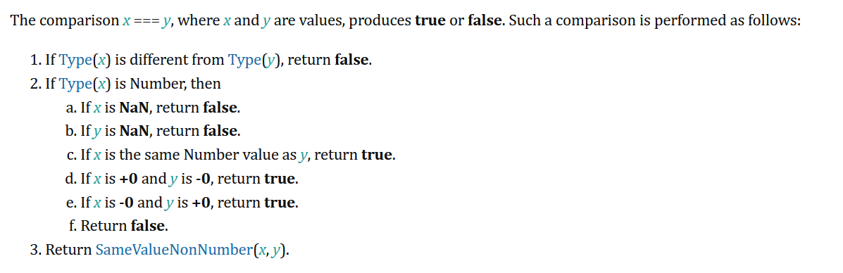 Loose Equality Vs Strict Equality