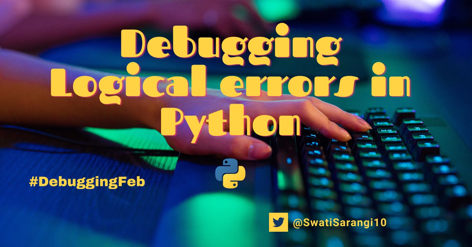 Debugging logical errors in Python