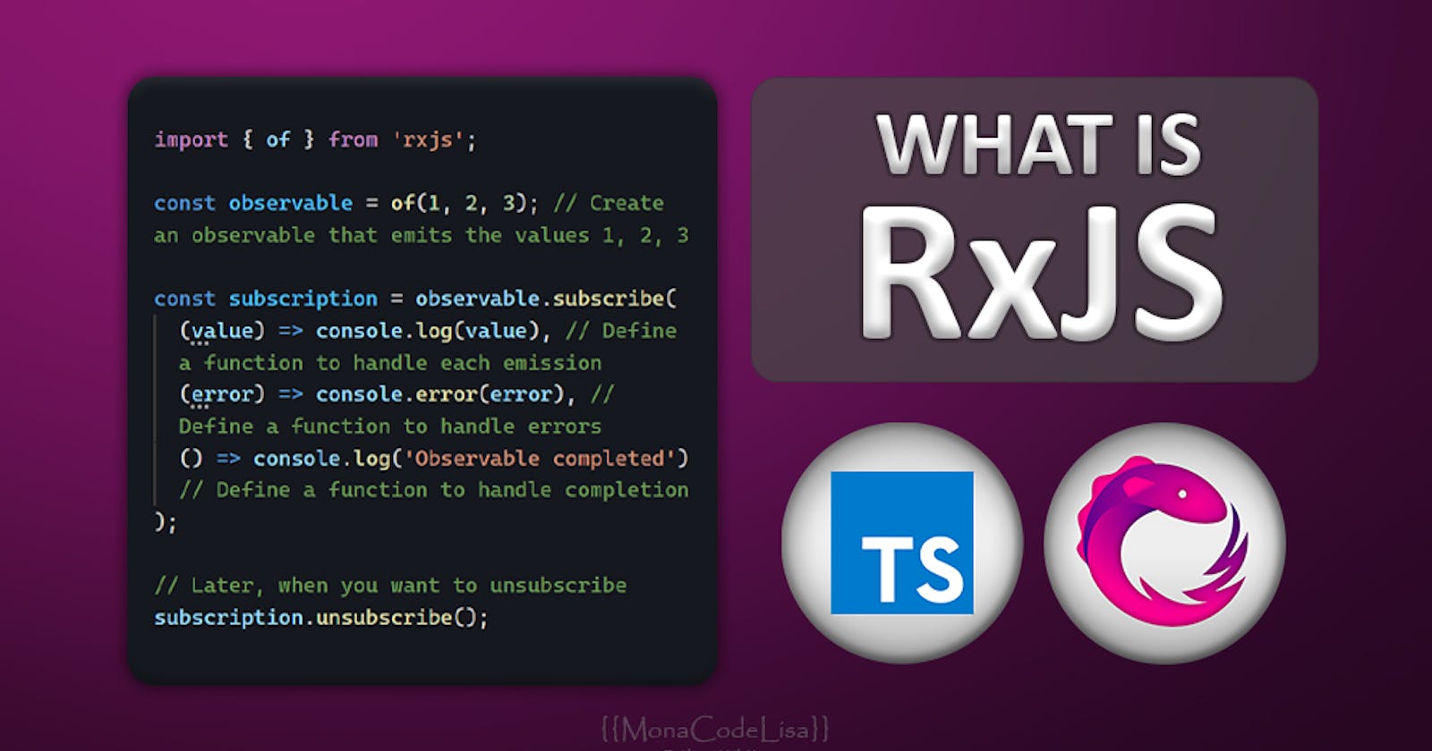 What is RxJS - Simple & Code Examples