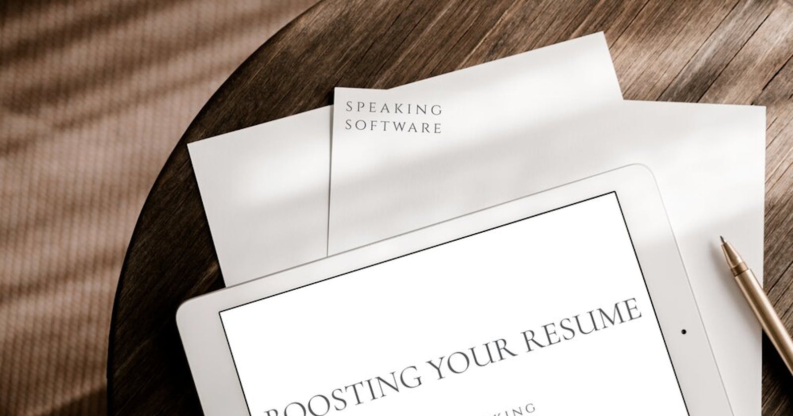7. Boosting your Resume