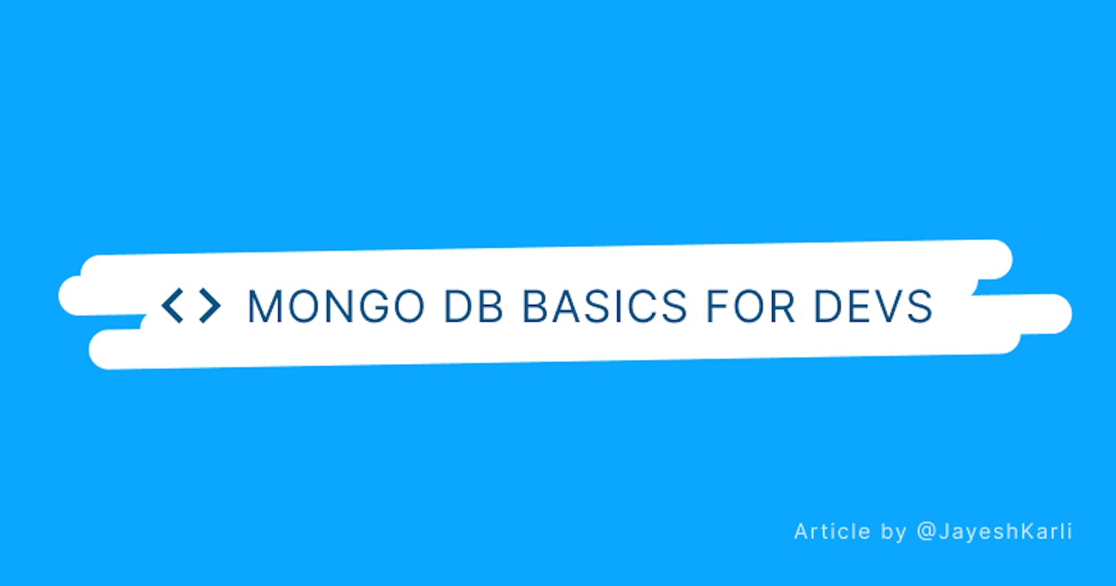 Mongo DB Basics
