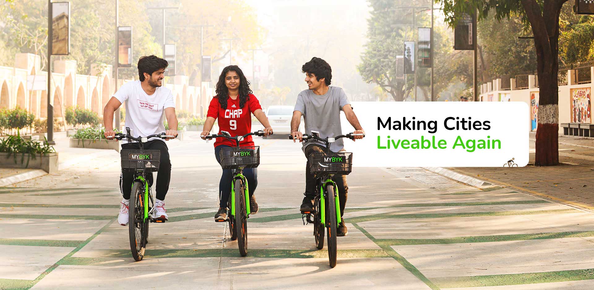 Making bicycles mainstream Again! MYBYK