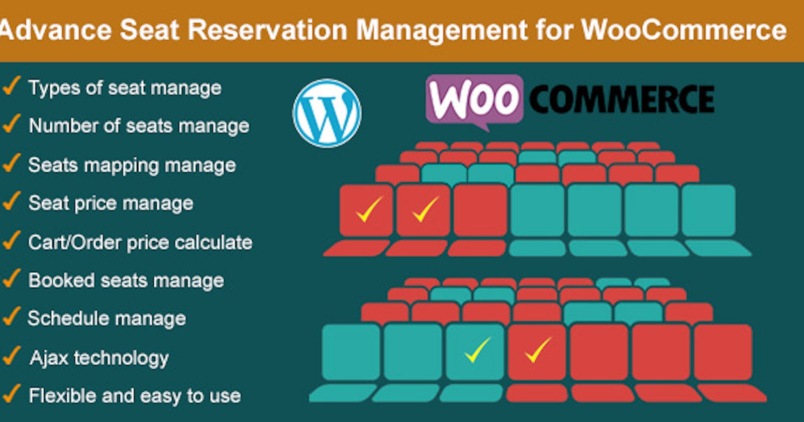 Advance Seat Reservation Management for WooCommerce v3.1