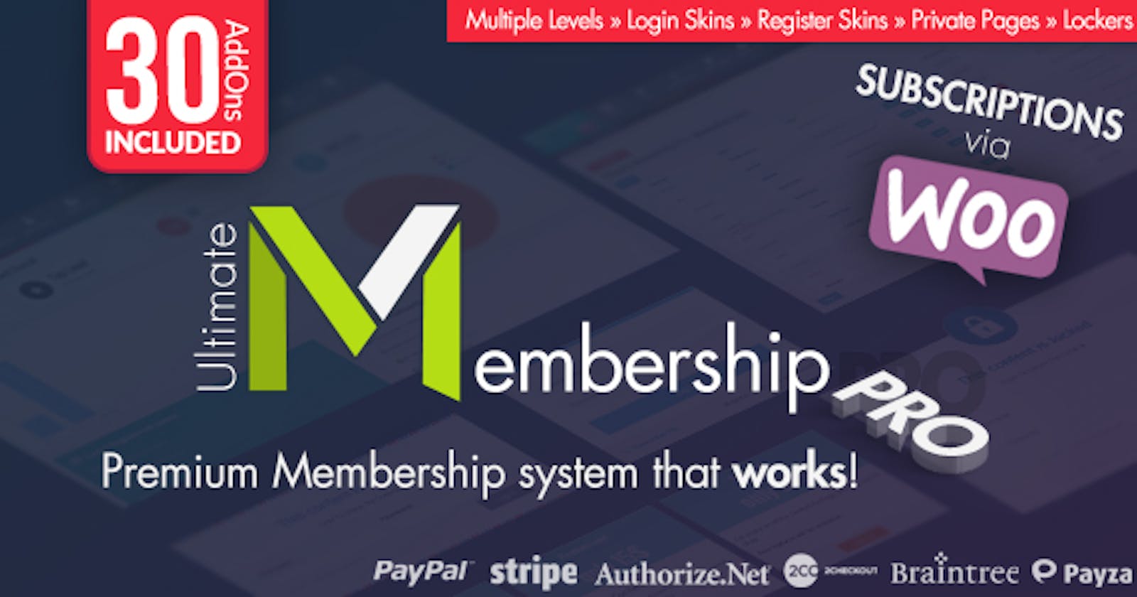 Ultimate Membership Pro WordPress Plugin v11.4