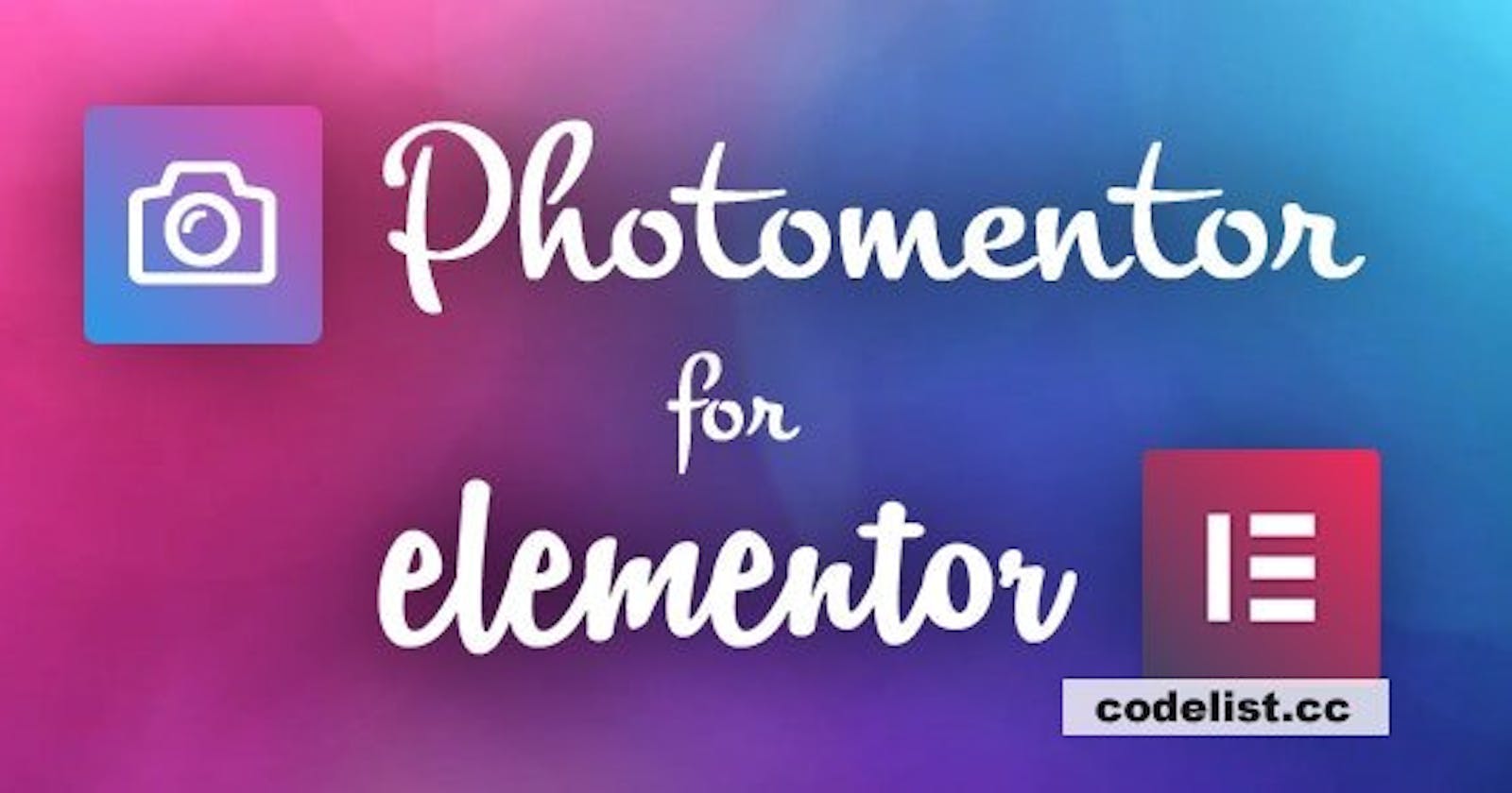Photomentor v7.0 - Elementor Filterable Photo and Video Gallery Plugin with Masonry Image Layout