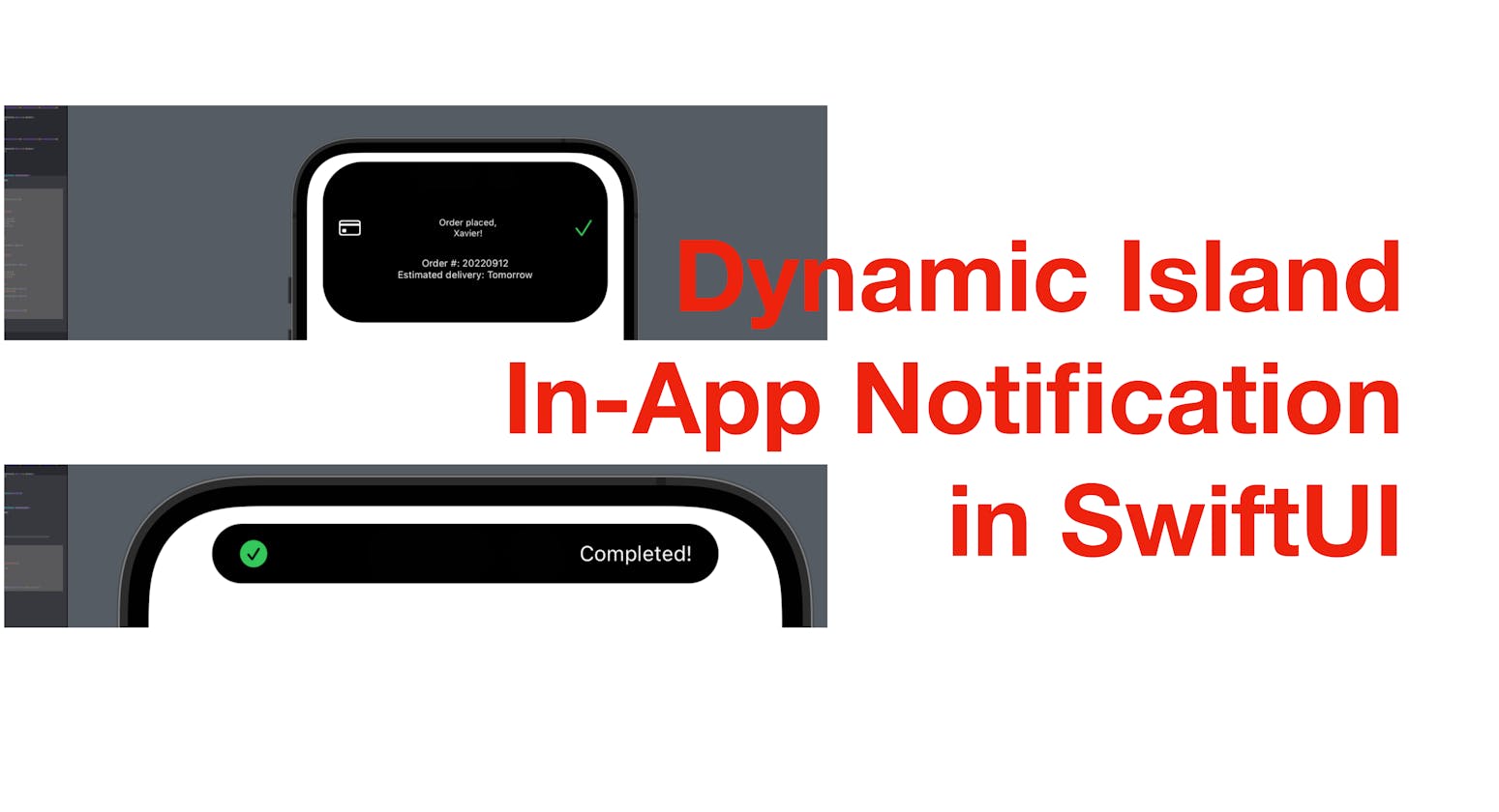 Dynamic Island In-App Notification in SwiftUI