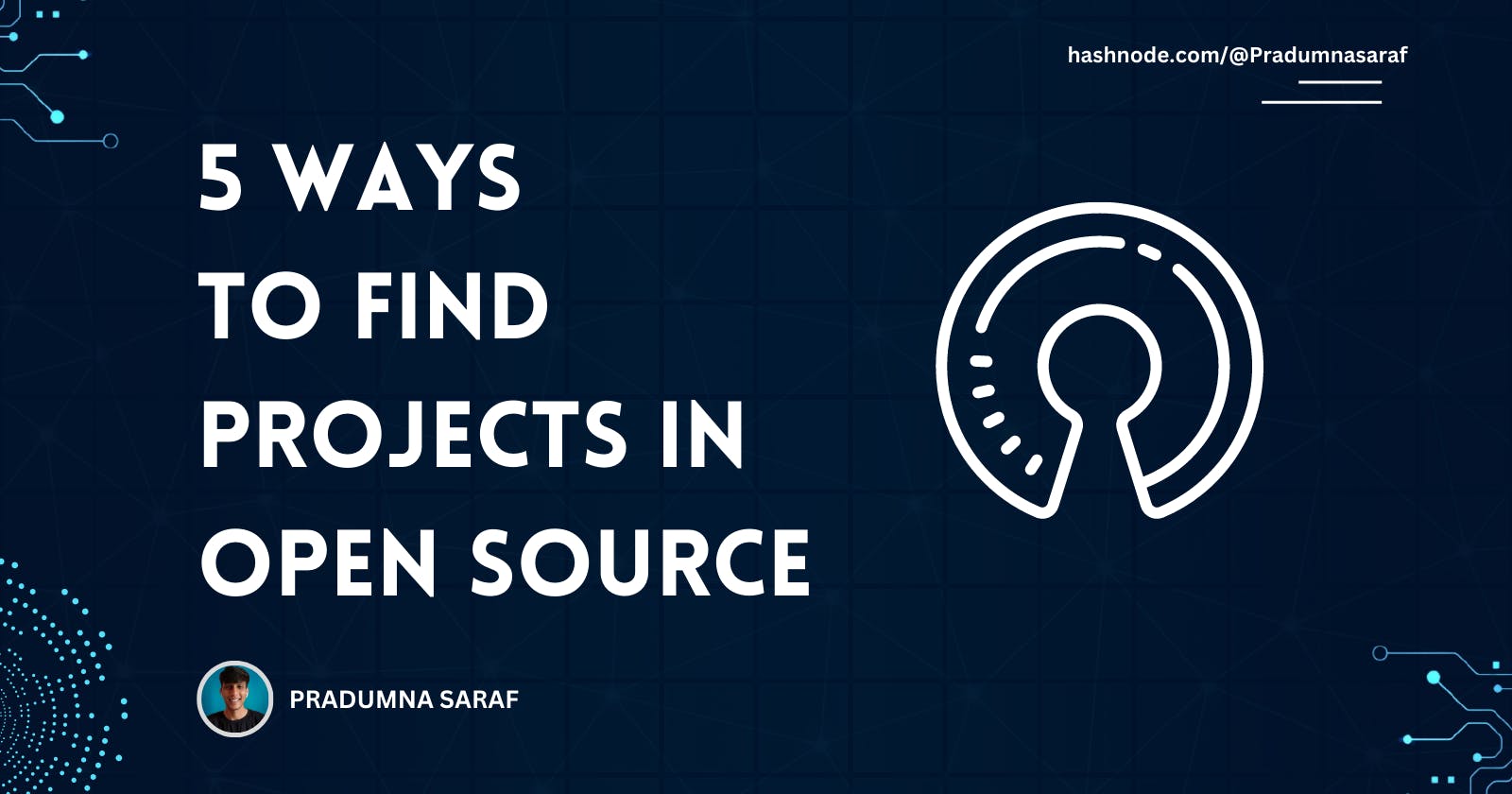5 ways to find projects in Open Source