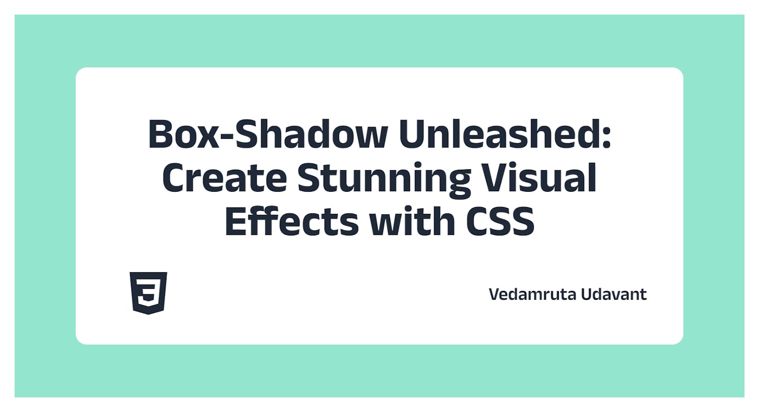 Box-Shadow Unleashed: Create Stunning Visual Effects with CSS