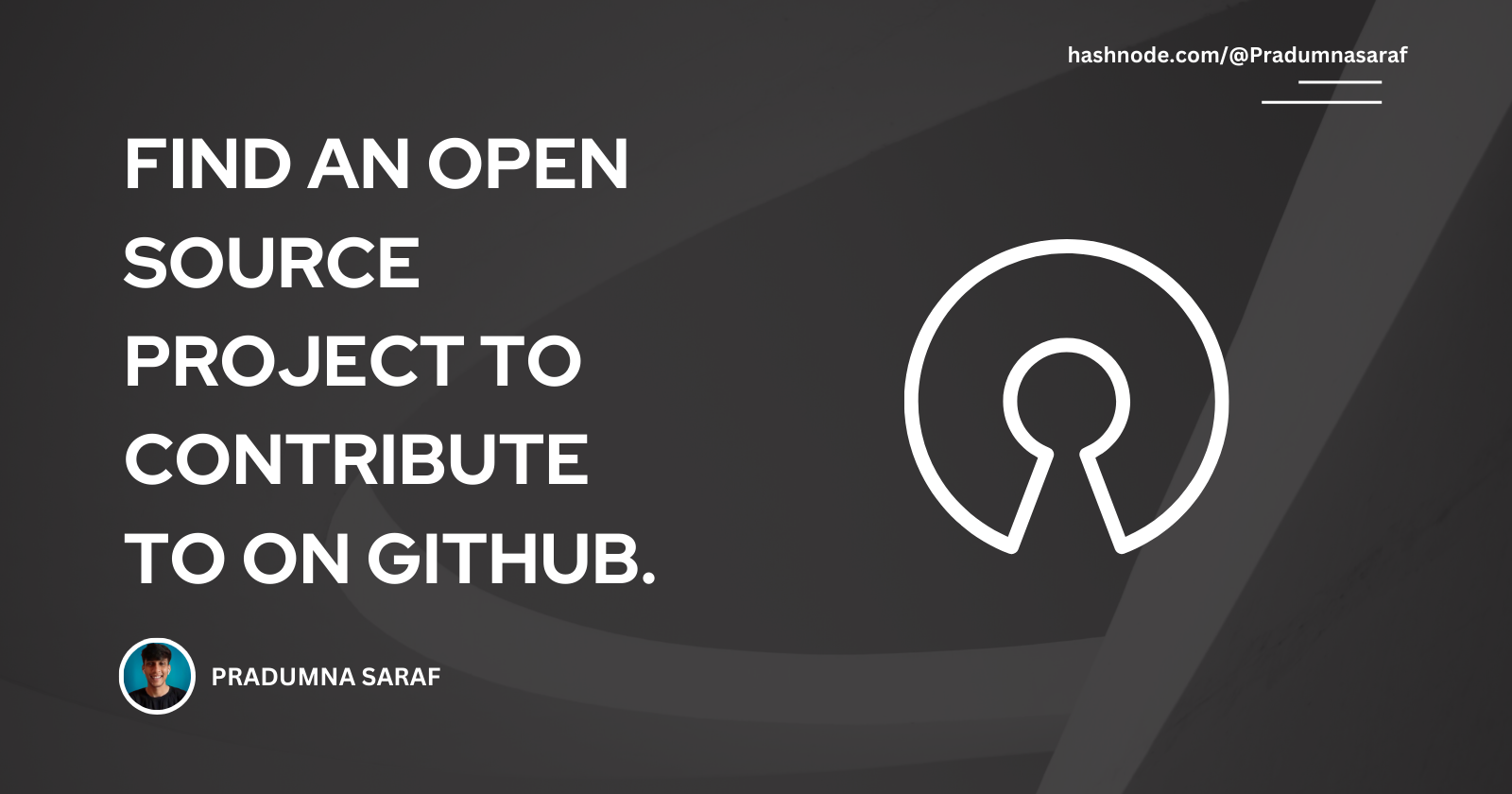 How To Find An Open Source Project To Contribute To On GitHub?