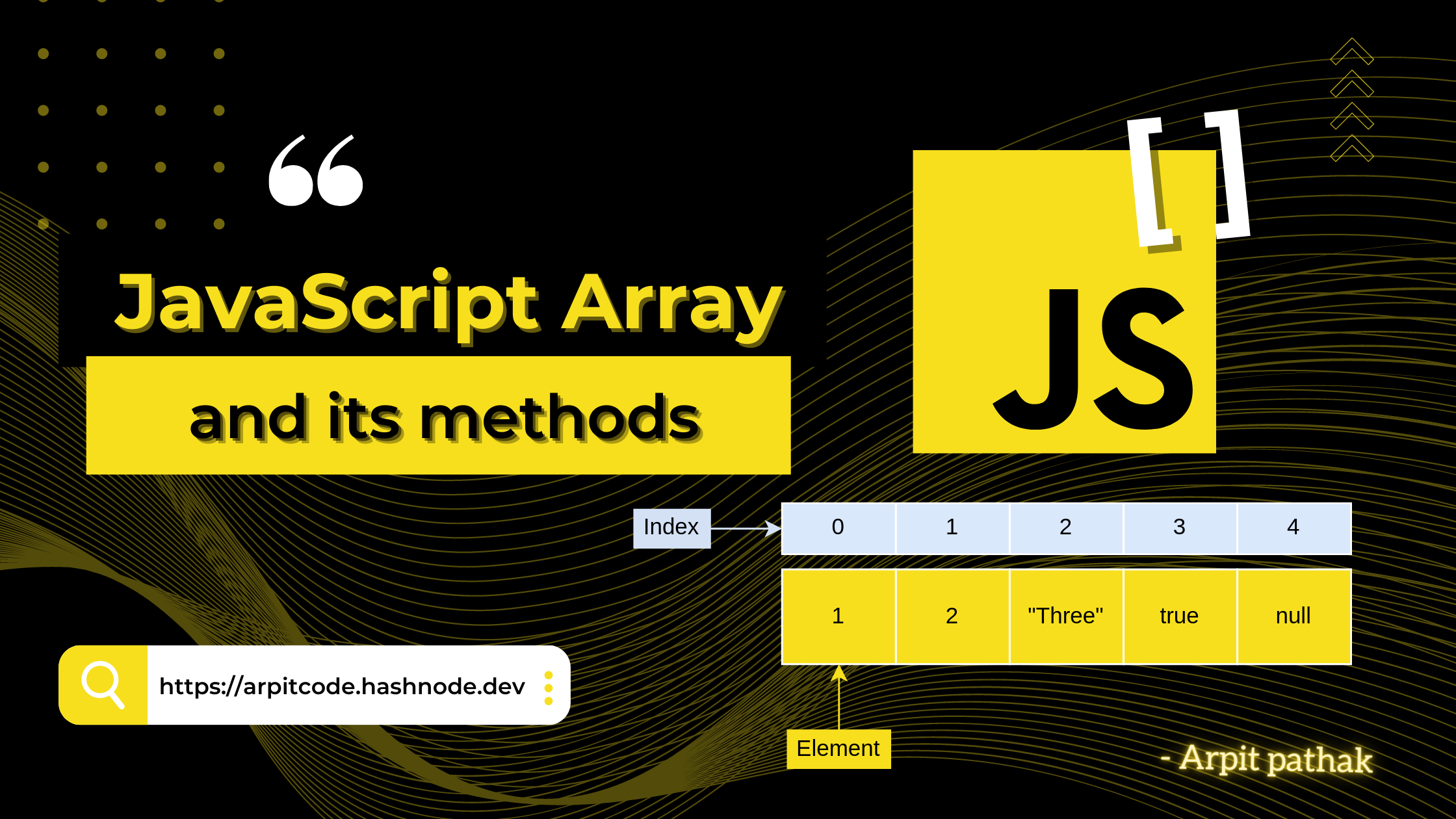 🧮 JavaScript Array [] and its methods 🧮