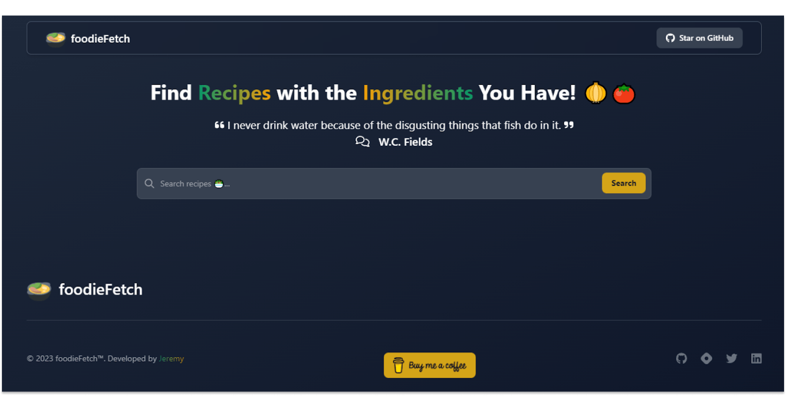 Building a Food Recipe App with Tailwind CSS and Vanilla JavaScript